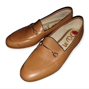 Sam Edelman Loraine saddle brown leather women's loafers